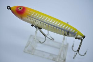 オールド ヘドン ファーストザラ 1st ザラスプーク Heddon Zara Spook XRY クリアベリー 首ワレ 金目