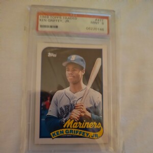 PSA9完璧超激レア 1989 Topps Traded Ken Griffey Jr グリフィーJr SP RC ＃41T Mariners MLB レジェンド HOF スーパースター 