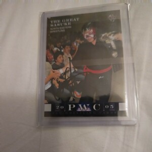 超激レア 2005 BBMプロレス The Great Sasuke ザグレートサスケ SSP auto 直筆サイン みちのくプロレス 東北の英雄 100枚限定 