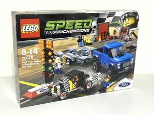 未開封LEGO レゴ スピードチャンピオン フォード F-150 ラプター&フォードモデル A ホットロッド 75875