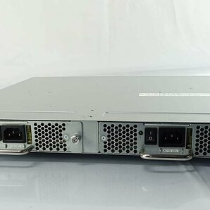 SFP付 通電確認 初期化済 Brocade 6510 NF9350-SS044 ファイバチャネル switch スイッチ NEC シスコ ラック ネットワーク S043014の画像2