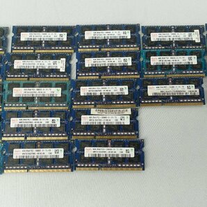 中古メモリ 21枚セット Hynix 4GB 2R×8 PC3-10600S-9-11-F3ｘ18/9-10-F2x3 レターパックプラス ノート用 N040101の画像1