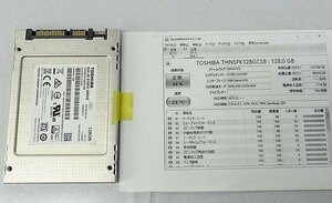 クリックポスト 東芝 SSD THNSFK128GCS8 128GB 2.5インチ データ消去 ハードディスク toshiba S041614