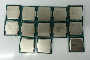 【BIOS起動OK】13個set Intel CPU i3-4150/4170/i5-4440/4460/4570/4590/LGA1150/PCパーツ インテル デスク用 クリックポスト N040405