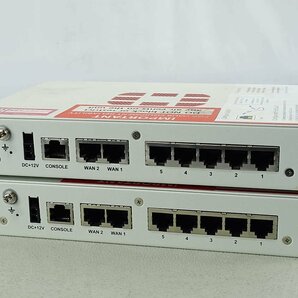 2台セット ライセンス無 AC付 初期化済 FORTINET フォーティネット FortiGate FG-50E Firewall UTM ネットワーク ファイアウォール S041711の画像2