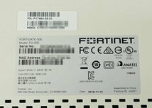 2台セット ライセンス無 AC付 初期化済 FORTINET フォーティネット FortiGate FG-50E Firewall UTM ネットワーク ファイアウォール S041711_画像4