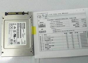 クリックポスト 東芝 SSD THNSFK128GCS8 128GB 2.5インチ データ消去 ハードディスク toshiba S041619