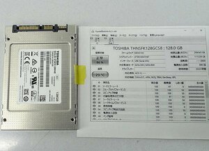 クリックポスト 東芝 SSD THNSFK128GCS8 128GB 2.5インチ データ消去 ハードディスク toshiba S041618