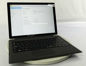 レターパック 液晶割れ OS無し訳あり Microsoft Surface Pro 4 1724/Core i5 6300U/メモリ4GB/SSD128GB/サーフェス タブレット PC S041732