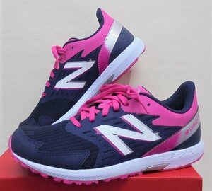 ★新品★NB HANZO J YOUTH ニューバランス　ハンゾージュニア（N5）ネイビー/ピンク23.5