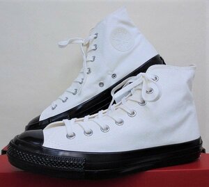 ★2023秋冬★CONVERSE ALL STAR US BLACKBOTTOM HI（コンバース　オールスター　ＵＳ　ブラックボトム　ＨＩ）ホワイト/ブラック27.5