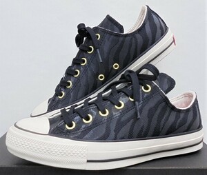 ★2022春夏★CONVERSE ALL STAR 100 JACQUARDTIGER OX （オールスター　１００　ジャカードタイガー）ブラック27.0