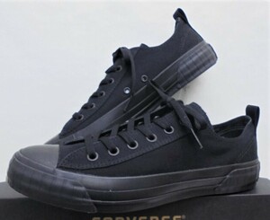 ★2022春夏★CONVERSE ALL STAR RIBBEDSOLE MN OX(コンバース　オールスター　リブドソール　ＭＮ　ＯＸ）ブラック24.0