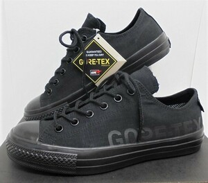 ★2021新品★コンバース　ALL STAR 100 GORE-TEX SIDELOGO MN OX（オールスター１００ゴアテックス　サイドロゴ）ブラック25.0