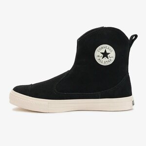 ★2022秋冬★CONVERSE SUEDE ALL STAR WESTERNBOOTS II Z HI (スエード　オールスター　ウエスタンブーツⅡ　Ｚ）ブラック24.0