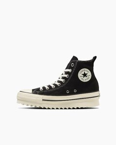 ★2024春夏★CONVERSE ALL STAR SHARKSOLE HI（コンバース　オールスター　シャークソール　ＨＩ）ブラック25.5