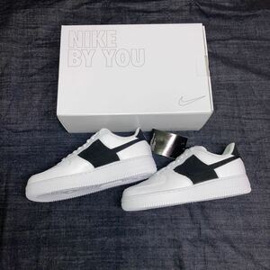 NIKE AIRFORCE1 NIKEBYYOU 藤原ヒロシモデル　白黒　サイズ26 新品未使用