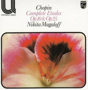 [CD/Philips]ショパン:練習曲Op.10&練習曲Op.25/ニキタ・マガロフ(p) 1975