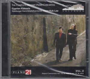 [CD/Piano21]モーツァルト:ピアノ協奏曲第23番イ長調K.488他/C.カツァリス(p)&Y.K.リ&ザルツブルク室内フィルハーモニー