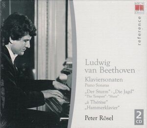 [2CD/Berlin Classics]ベートーヴェン:ピアノ・ソナタ第17,18,24&29番/ペーター・レーゼル(p) 1974-1984