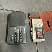 SONY SEIKO WALKMAN OLYMPUS レコーダー ラジオカセットレコーダー パールレコーダー FMステレオ ポケットラジオ ポータブル ソニー まとめ_画像6