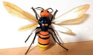 BIG　スズメバチ　大きい　オオスズメバチ　MEGA　昆虫　フィギュア　蜂　ハチ　雀蜂　はち　