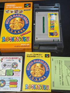 【SFC】 スーパーマリオコレクション スーパーマリオ マリオ スーパーファミコン スーファミ ソフト 箱付 説明書付 