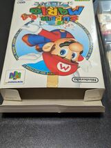 【N64】 スーパーマリオ64 スーパーマリオ ニンテンドー64ソフト Nintendo 64 マリオ 任天堂 ゲームソフト MARIO 箱付き 取説付き_画像3
