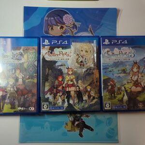 PS4　ライザのアトリエ1.2.3セット　おまけつき