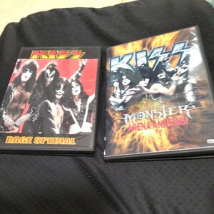 DVD2種類　ＫＩＳＳ　2012年モンスターLIVEとプロモ集