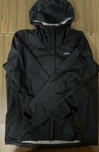 極上　美品　トレッキング　登山　ハイキング　patagonia パタゴニア　トレントシェル 3L レインコート　雨合羽　ナイロンジャケット