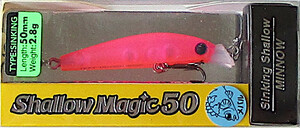 アクアウェーブ Shallow Magic (シャローマジック) 50　#A159 C.マットピンクO.B.　メール便OK