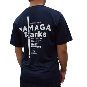 ヤマガブランクス YBシルキータッチTシャツ　ネイビー サイズ M