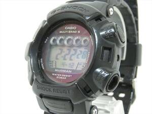 ◆◇CASIO カシオ G-SHOCK Gショック MUDMAN マッドマン MULTI BAND 5 マルチバンド GW-9000 ソーラー デジタル 腕時計 稼働品◇◆