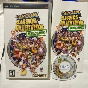 送料無料 PSP CAPCOM CLASSICS COLLECTION RELOADED PlayStation Portable カプコン クラシックス コレクション リローデッド PSPソフト