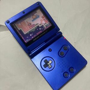  free shipping GBASP Game Boy Advance SP azulite blue body GBA GAMEBOY ADVANCE NINTENDO Nintendo AGS-001 GAME BOY