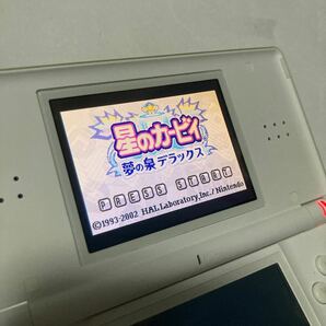 送料無料 NINTENDO DS lite 本体 クリスタルホワイト タッチペン付 ジャンク USG-001 ニンテンドー 任天堂 DSlite NINTENDO ニンテンドーDSの画像3