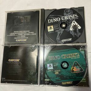 送料無料 PS プレイステーション ディノクライシス ディノクライシス2 帯 ハガキ等付 DINO CRISIS PS1 PlayStation ディノ クライシスの画像2