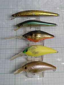 N2663)　ハマクランク　コンバットクランク　ハードコア 魚舞流　詳細不明ミノー　常吉　村上晴彦　エバーグリーン　デュエル