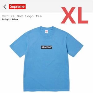 Supreme Futura Box Logo Tee "Blue"