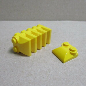 レゴ パーツ カエル顔プレート 黄6個 新品の画像1