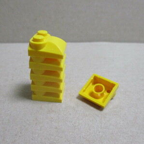 レゴ パーツ カエル顔プレート 黄6個 新品の画像2
