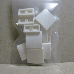 レゴ パーツ 2×2カーブスロープ 白10個 新品の画像2