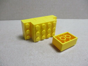 レゴ　パーツ　2×3ブリック　黄6個　新品