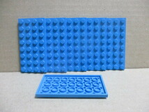 レゴ　パーツ　4×8プレート　ダークアズール6個　新品_画像1