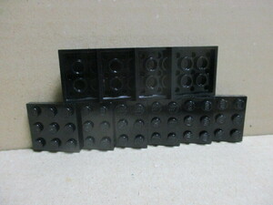 レゴ　パーツ　3×3プレート　黒10個　新品