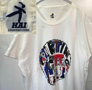 HAI SPORTING GEAR 半袖 Tシャツ イッセイミヤケ Mホワイト 古着 半袖