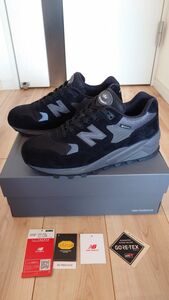 27.5cm NEW BALANCE MT580RGR ニューバランス ブラック ゴアテックス