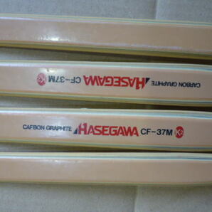カーボン 竹刀 HASEGAWA CF-37M K2 中学生女子用 中古 先芯ゴム交換済の画像8
