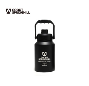  new goods GOOUT SPRINGHILL vacuum bottle 2 -ply insulation stainless steel heat insulation keep cool flask camp for outdoor 2L with cover 
